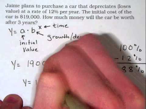 Algebra Review Exponential Growth and Decay