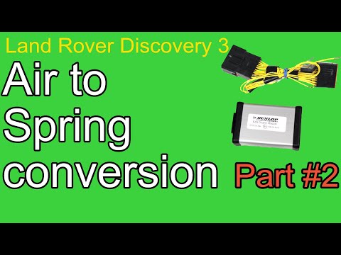 Air to Spring conversion -  Land Rover Discovery 3 Electronics - Part 2