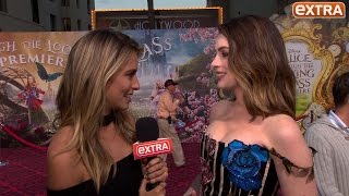 Anne Hathaway Jokes She Needs Spanx and a Corset to Rock Post-Baby Body at 'Alice' Premiere