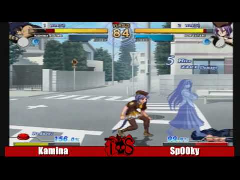 On Blast in 60 seconds MBAA: Kamina vs Sp00ky