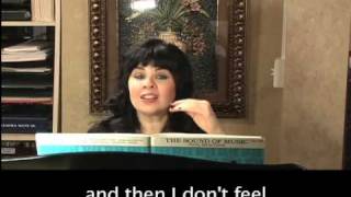 My Favorite Things Tutorial &amp; Voice Lesson taught by Diane Miller