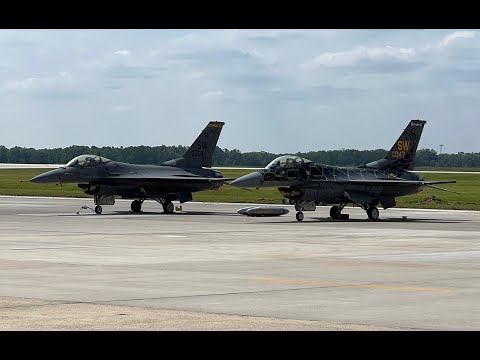 USAF F-16 Viper Demo McGuire Air Force Base May-21-2023