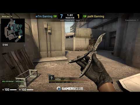 Pov hardzao (44/25) CS GO DEMO - OVERPASS - PAIN 25 VS 21 W7M (Gamers Club Masters IV 14/12/2019)