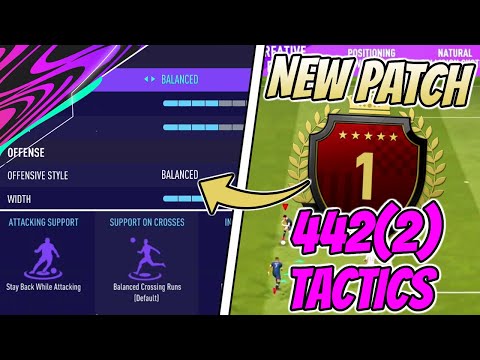 FIFA 21 *NEW* MOST OVERPOWERED 442(2) PRO PLAYER CUSTOM TACTICS/INSTRUCTIONS FOR WEEKEND LEAGUE!!