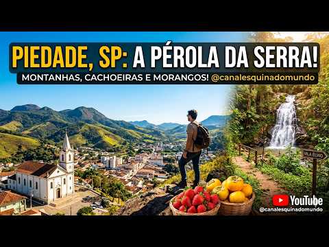 PIEDADE SP: Cachoeiras, Clima de Montanha e Cultura Japonesa! 🌸⛰️