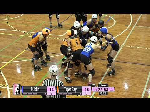 Dublin vs Tiger Bay - 2019 WFTDA Continental Cup - Europe Game 10
