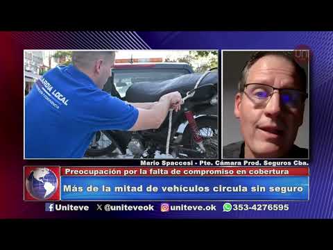 Más de la mitad de vehículos circulan sin seguro