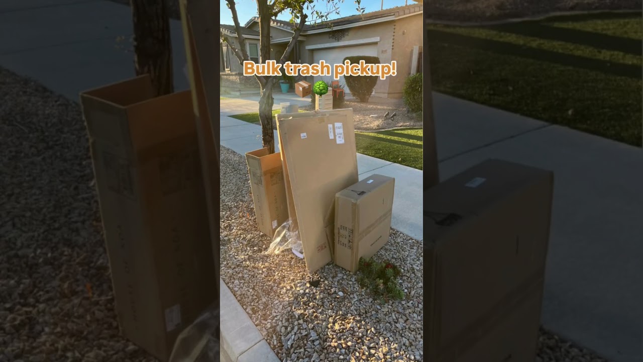 Bulk trash collection