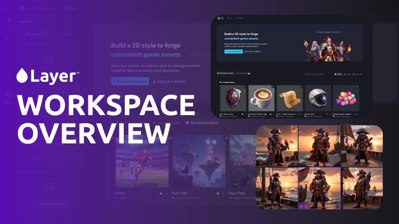Workspace Overview Tutorial | Layer AI