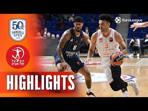 Fireworks After the Break | Efes - Hapoel | R2 BASKETBALL HIGHLIGHTS 2025-26