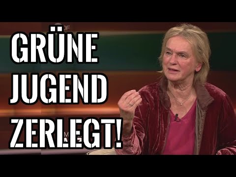 Elke Heidenreich zerlegt Sarah-Lee Heinrich (Grüne Jugend) u. Jürgen Trittin bei Markus Lanz im ZDF