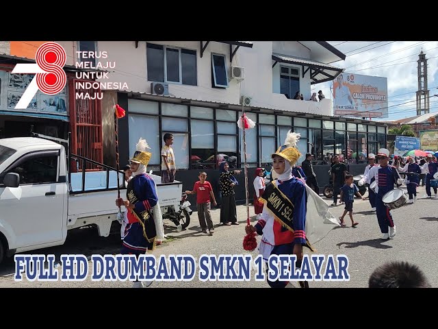 Momen HUT RI, Pasukan Drumband SMA NEGERI 1 Benteng Selayar