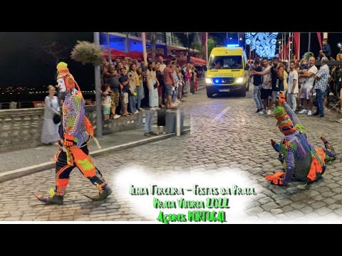 Karcocha. Comenzo con 5 personas y termino llenando la calle, Isla Terceira, Açores- Portugal