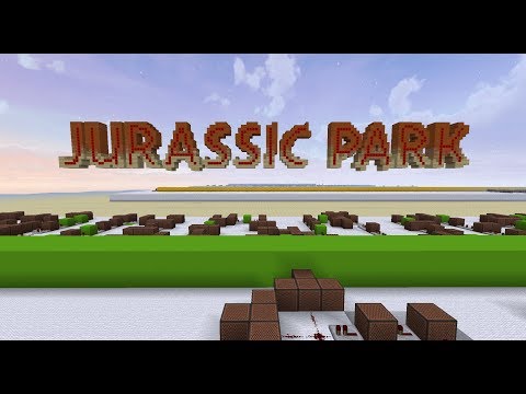 Jurassic Park - Welcome To Jurassic Park [Minecraft Noteblocks]