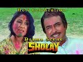 Holi Celebration Drama Scene From Sholay Hindi Movie