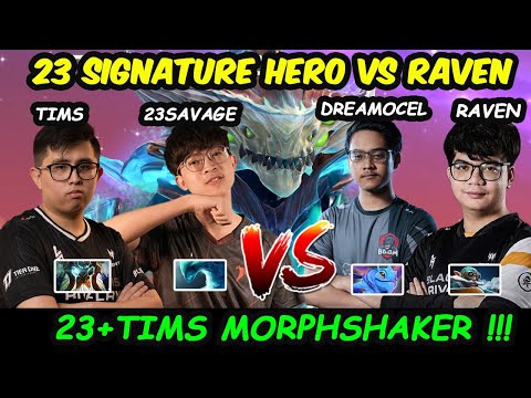 Talon.23savage 7.34 Morphling vs Blacklist.Raven Gyrocopter - TRUE CARRY BATTLE SERVER SEA