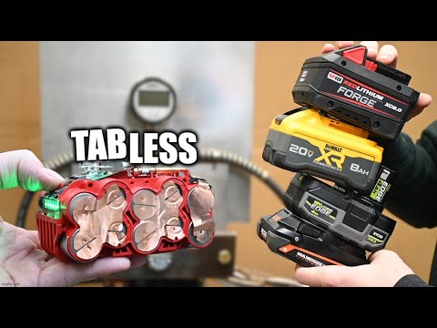 Testing the HYPE behind new "tabless" power tool batteries