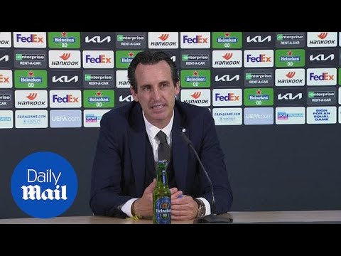 Unai Emery 'proud' of how far Villarreal have come after Europa League win over Man United