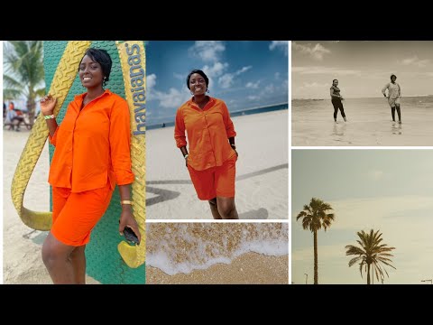 FUN WEEKEND AT THE BEACH IN LAGOS|TEAM BONDING|AMALA SKYE| #Landmark beach Lagos# Amala Review#