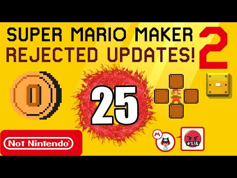 Rejected Updates in Mario Maker 2 #25: Truly Terrifying Twenty-Five