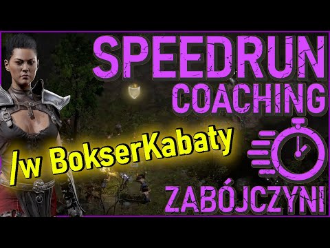 NAUKA SPEEDRUNOWANIA ZABÓJCZYNIĄ POD OKIEM MISTRZA "BokserKabaty" /P1 NORM - DIABLO 2: RESURRECTED