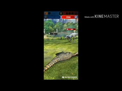 Jurassic World Alive: Spinotasuchus Level 30 Strike