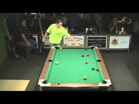 9 Ball Sky Woodward vs Bob Nunley  Smokin' Aces 9 Ball $5000 added, Nov 2013 Poplar Bluff, MO