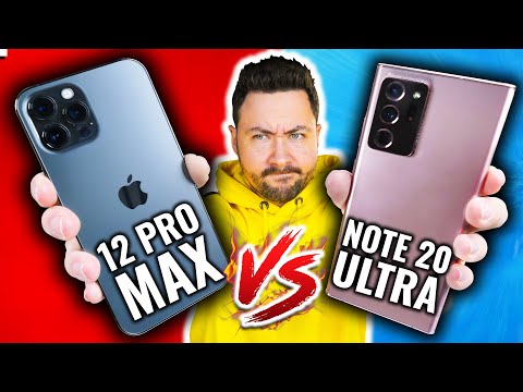 iPhone 12 Pro Max VS Galaxy Note 20 Ultra: the Big Comparison!