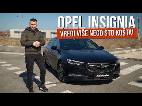 Test: Opel Insignia 2018 - Košta kao Golf, pruža MNOGO više!