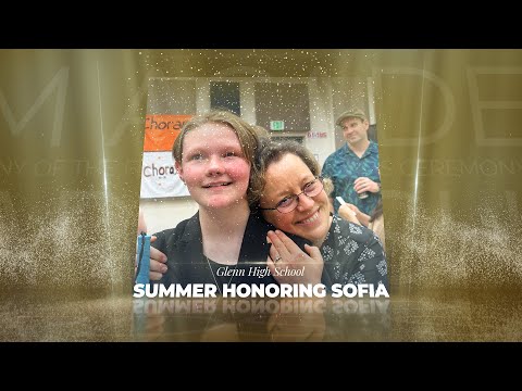 LEEF STAR Award: Glenn HS Summer Johnson Recognizing Sofia Ciobanu