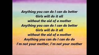 Blake Babies - I&#39;m Not Your Mother (Lyrics)