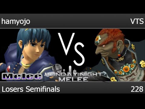 MNM 228 - hamyojo (Marth, Sheik) vs VTS (Ganon, ICs, Marth) Losers Semifinals - Melee