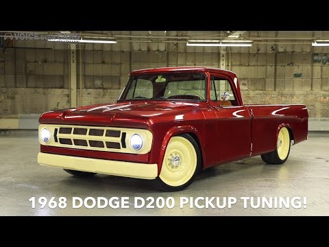 1968 Dodge D200 Pickup Tuning MOPAR SEMA 2019 Voice over Cars Tuning