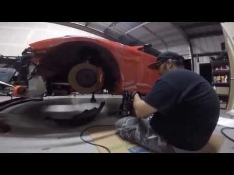 Installing Rocket Bunny Flares '10 Genesis Coupe Part 1