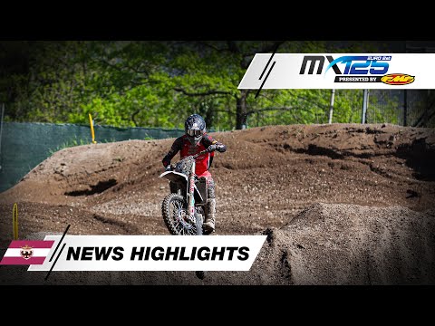 News highlights | EMX125 Presented by FMF Racing | MXGP of Trentino 2024 #MXGP #Motocross