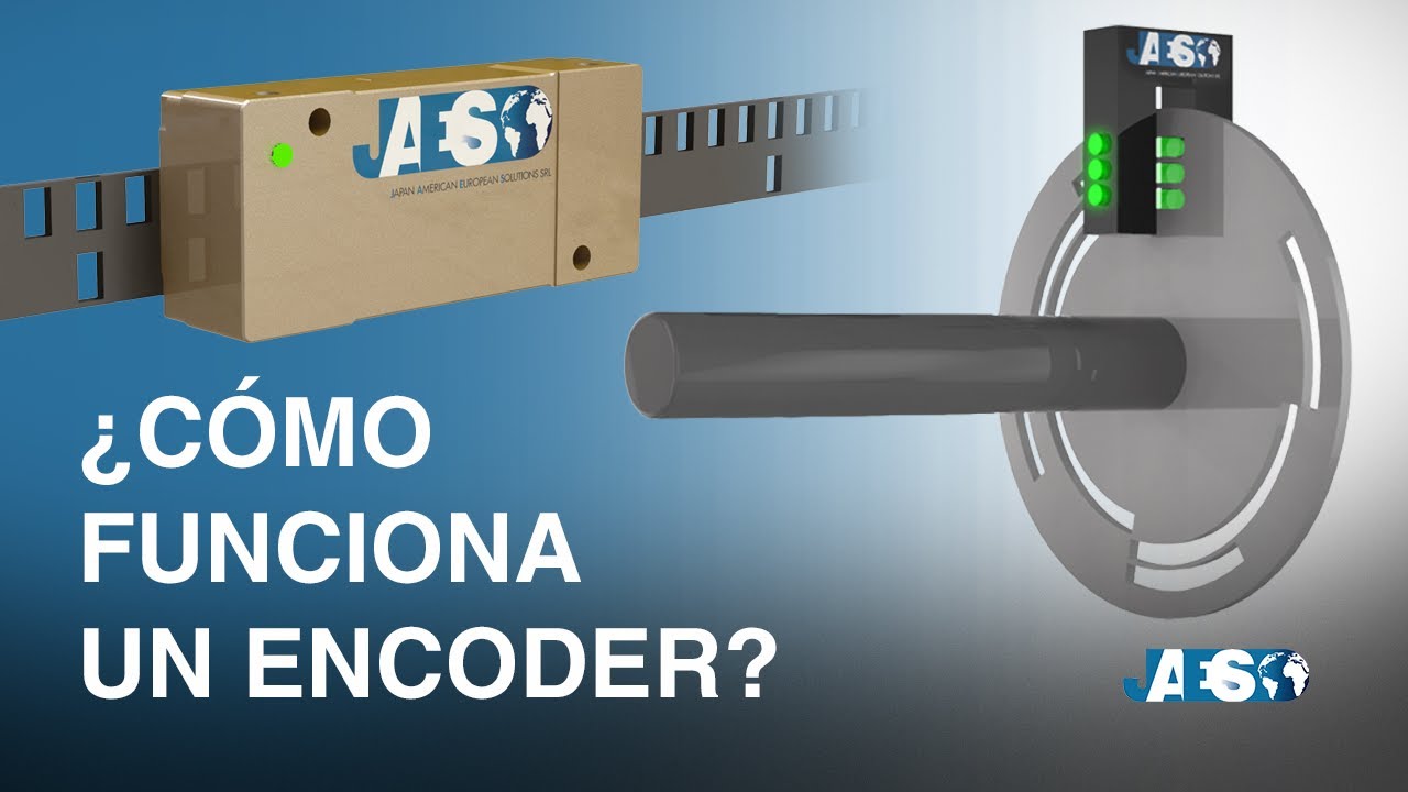 ¿Cómo funciona un ENCODER? Lineal y Rotativo, Incremental y Absoluto