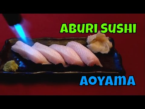 How to make Aburi Sushi with Hamachi Belly | Aoyama Sushi in Toronto | Travelling Foodie