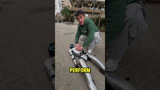 The Robot That Skates But Got Scared! 🤖😓 #usa #shortsusa #youtubeusa