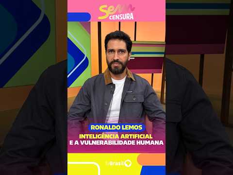 Ronaldo Lemos fala sobre inteligência artificial e as vulnerabilidades humanas