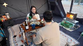 Download lagu New Inflatable Tent | Private Movie Night | 4 Irresistible Oyster Dishes🦪 mp3