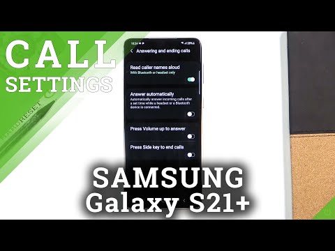 How to Enable Caller Names Aloud in SAMSUNG Galaxy S21+