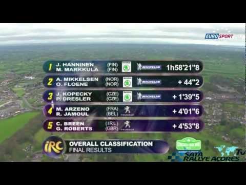 IRC (Intercontinental Rally Challenge) 2012 Season Review in Eurosport HD