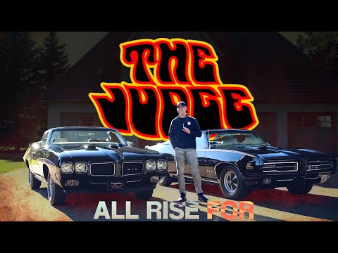 ALL RISE! Pair of Pontiac GTO "The Judge" Convertibles