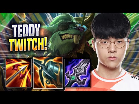 TEDDY IS SO CLEAN WITH TWITCH! - KDF Teddy Plays Twitch ADC vs Tristana! | Season 2022