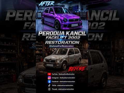 Thumbnail for Perodua Kancil Facelift 2002 Restoration | Rusty Car to JDM Show Car! by Perodua