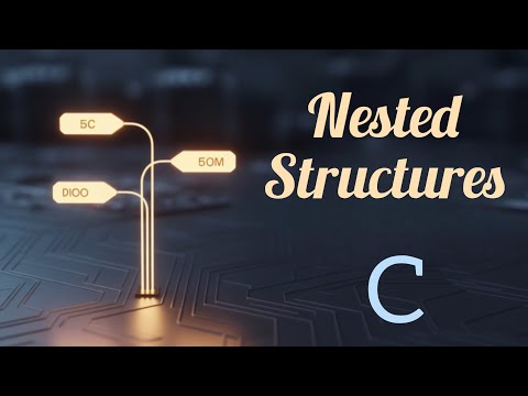 Nested Structures Day 34 C Programming Language Tutorial