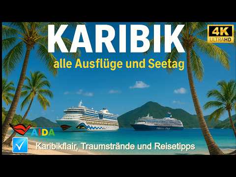 Karibische Inseln 🌴 | AIDAperla | Kreuzfahrt | Karibik  | Ausflugs Tipps | Vlog | #reisevlog