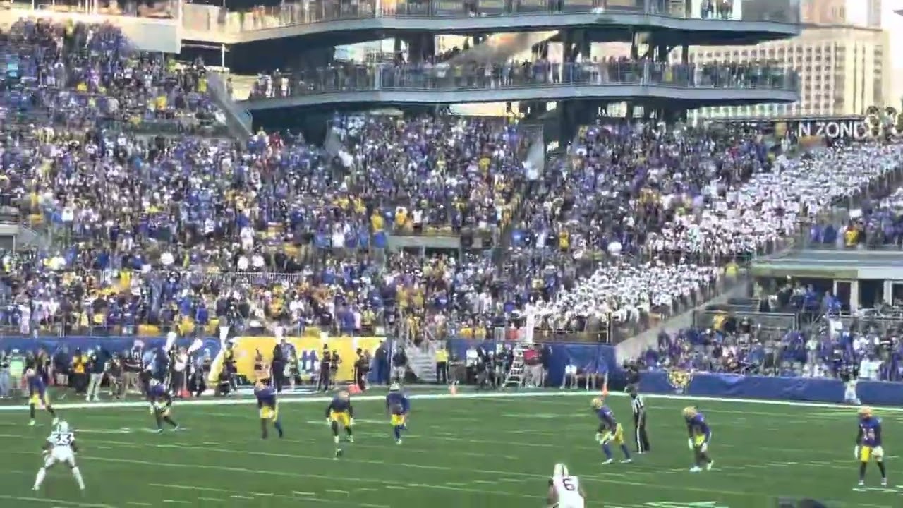 2022 Backyard Brawl Pitt WVU Opening Kickoff