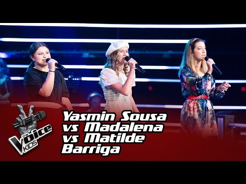 Yasmin de Sousa vs Madalena Castro Fernandes vs Matilde Barriga | The Battles | The Voice Kids