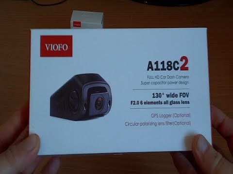 New 2017 Viofo A118C2 vs A118C dash cameras unboxing